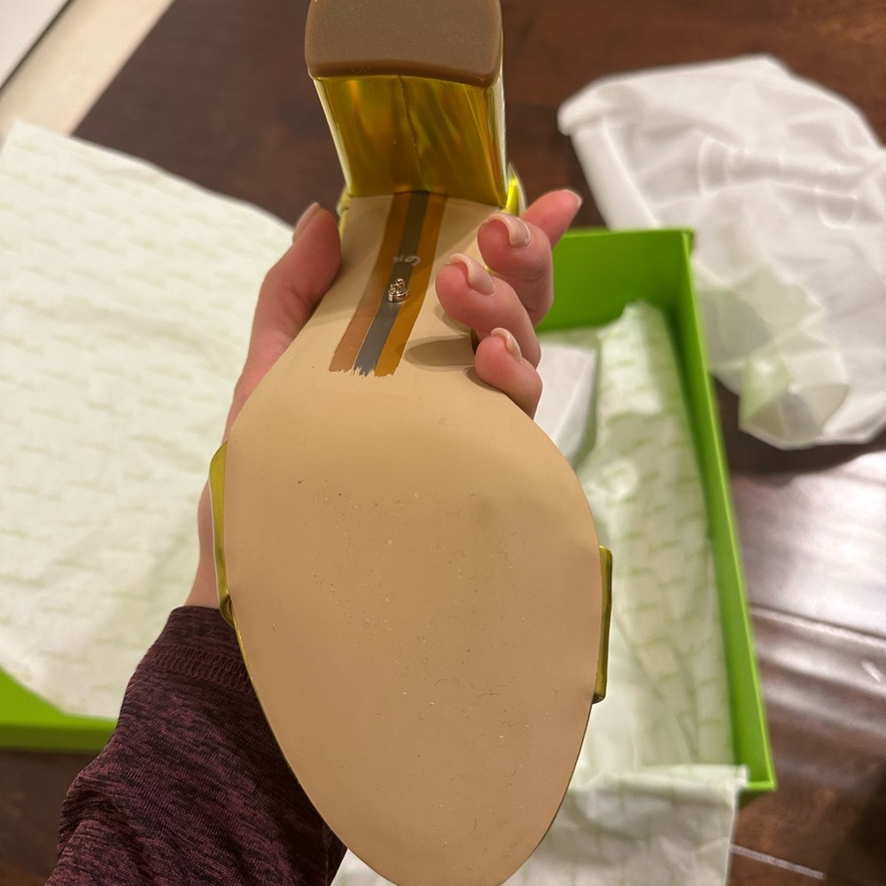 New In Box Sam Edelman Yaro Block Heel Sandal - Picture 9 of 12